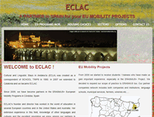 Tablet Screenshot of eclac-eumobilityprojects.com